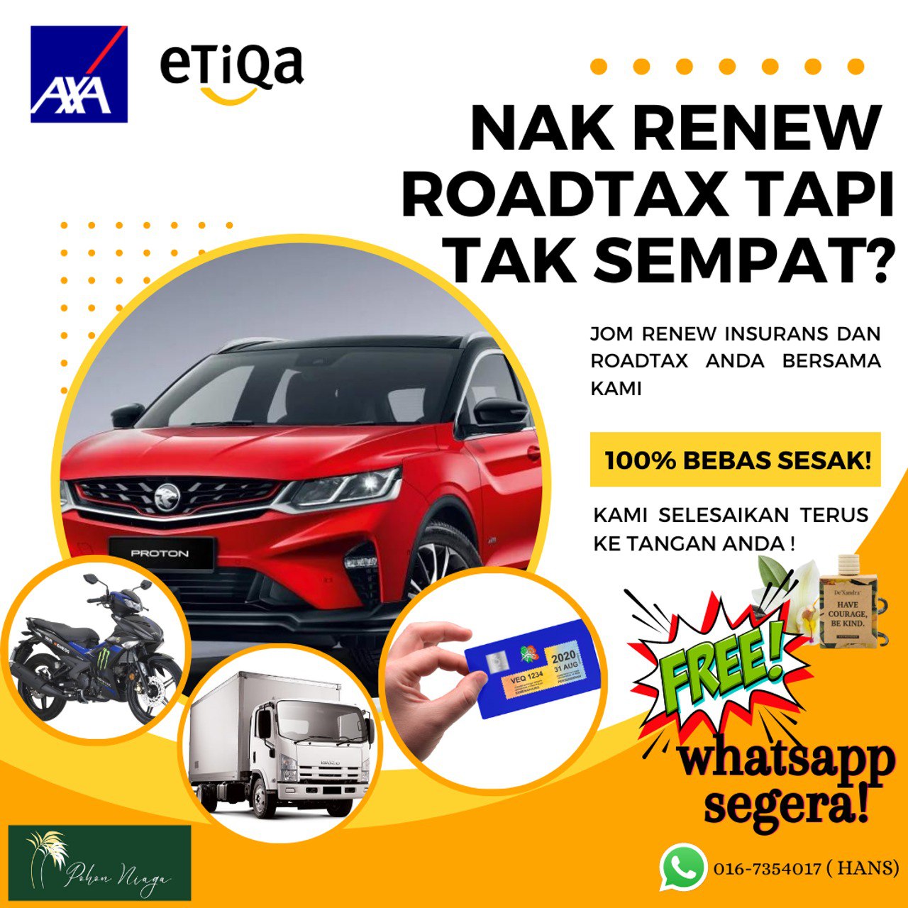 NAK RENEW ROADTAX TAPI TAK SEMPAT?