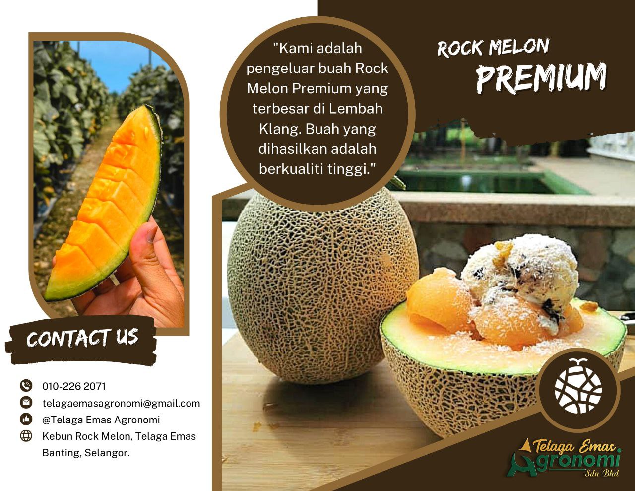 CONSULTATION AGRICULTURE PRODUCT & SERVICES ( ROCK MELON FIELD)