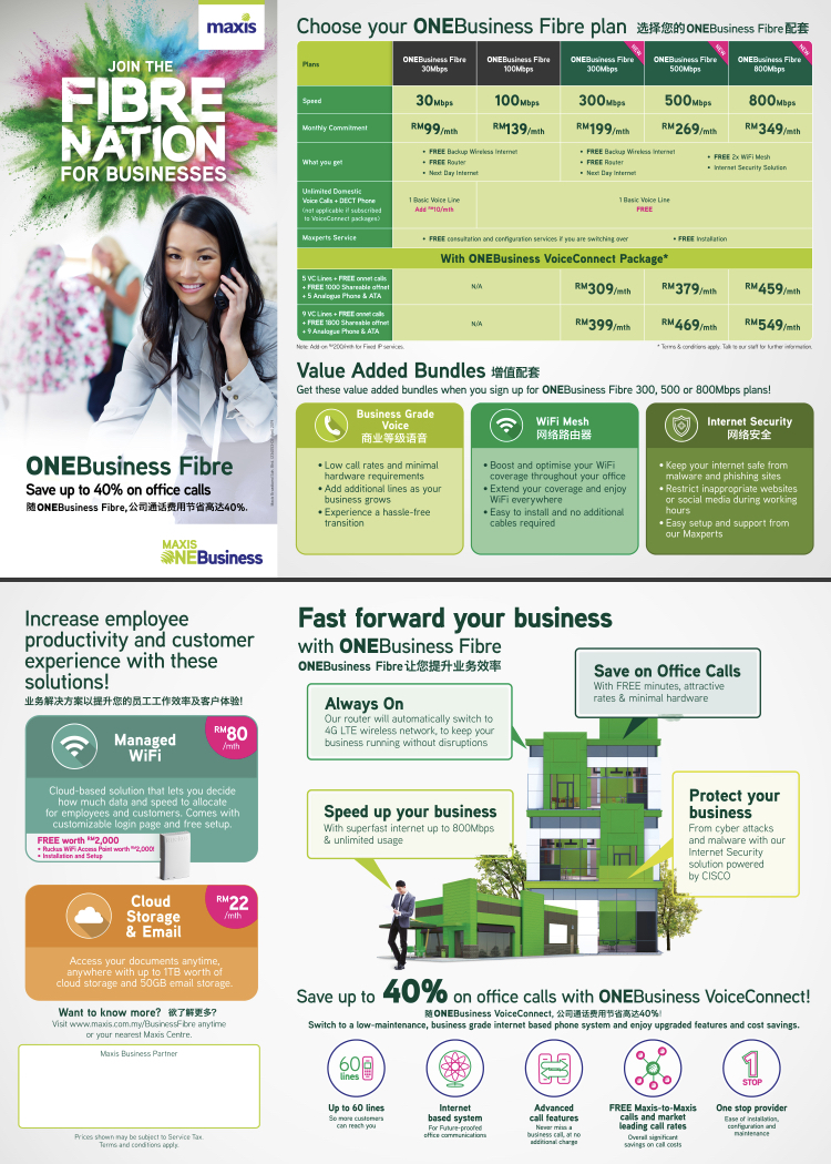 Private: MAXIS HOME BIZ FIBRE FREE REGISTRATION